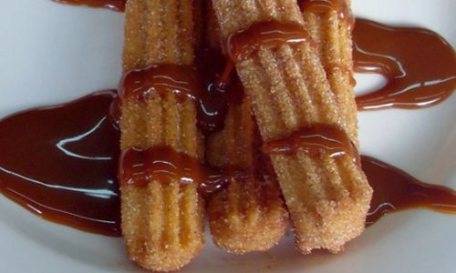 Churros con Cajeta